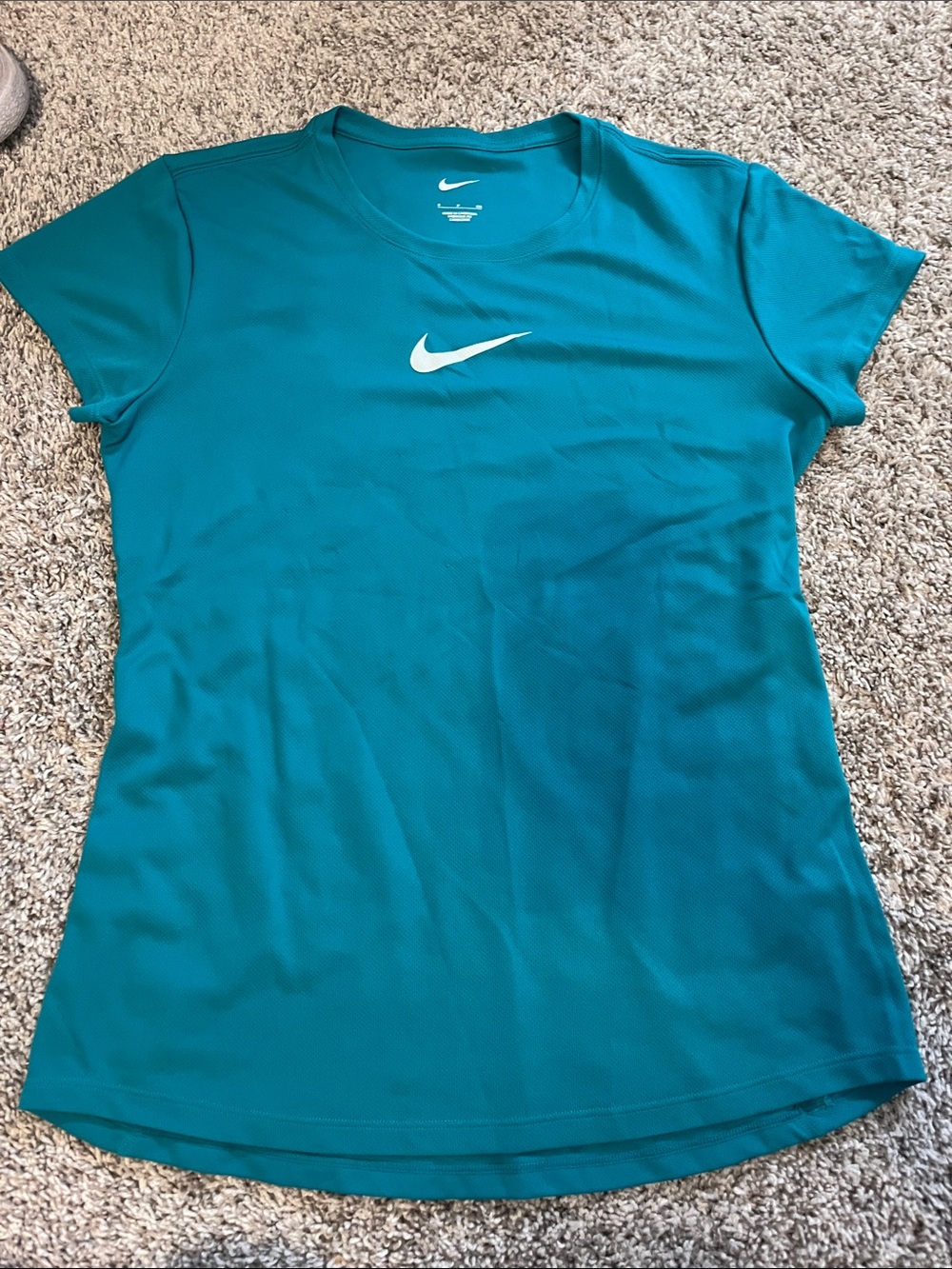 Nike Women's Teal Performance Short Sleeve Tee